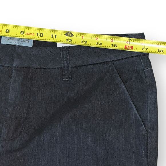 NWT Coldwater Creek Natural Fit Bootcut Jeans Womens 12 Dark Wash Denim Trouser - Picture 9 of 11